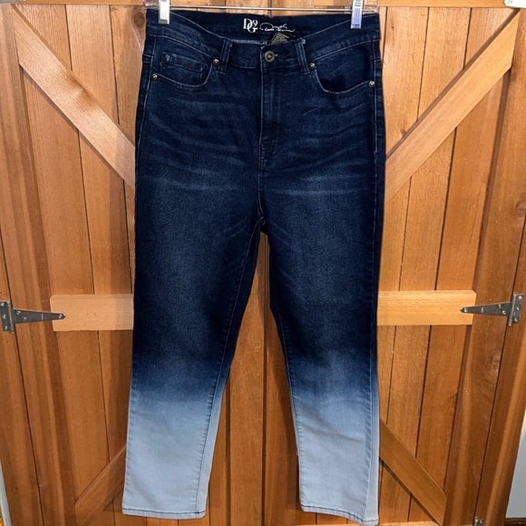 Diane Gilman 2 Two-Tone Skinny Jeans 4T - Picture 1 of 9